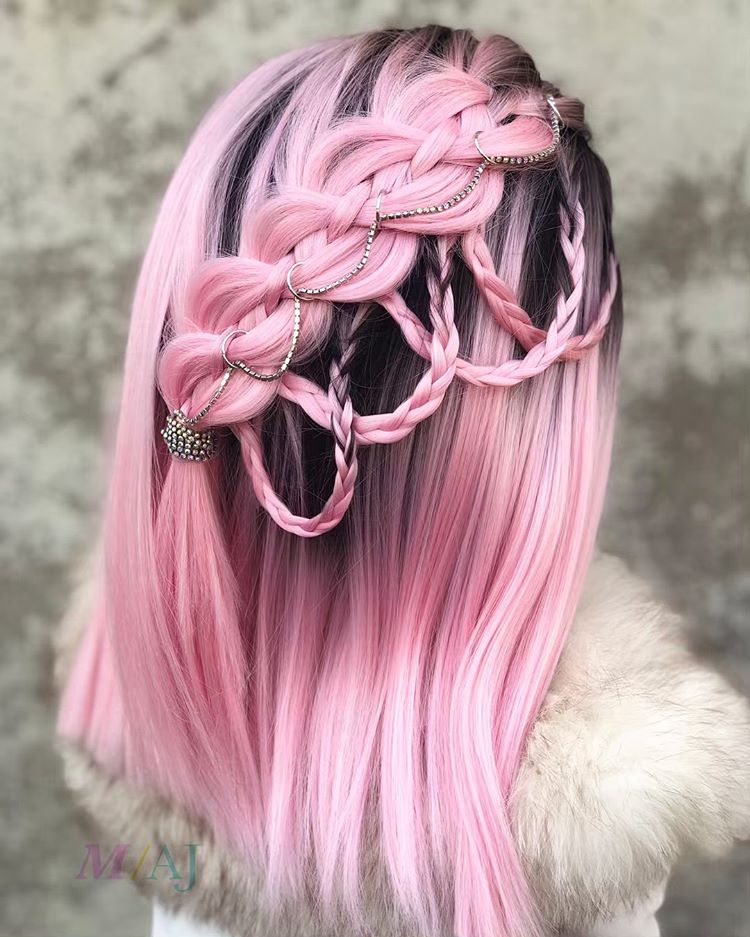 pink bob wigs